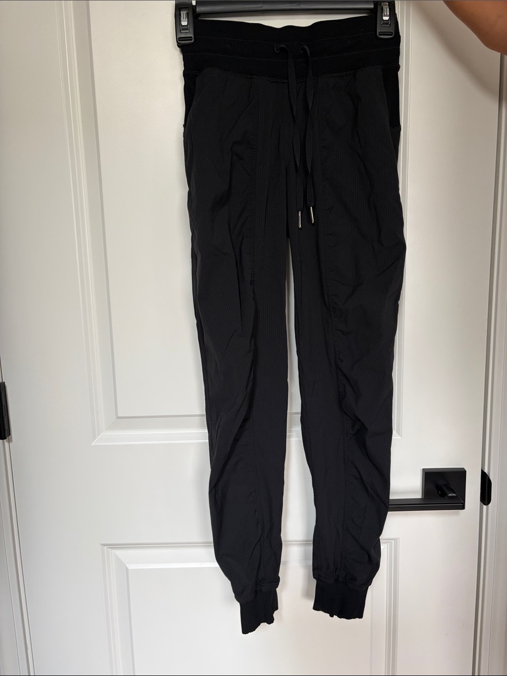 Lululemon Black Drawstring Jogger Pants